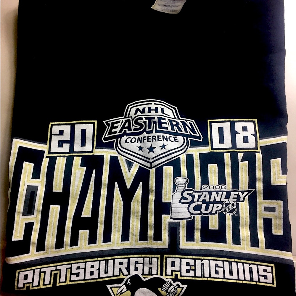 Vintage nhl penguins tee shirt